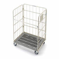 【車上渡し】ワコーパレット　かご台車　カーゴプレスタ　本体　W1100×D800×H1700mm　WKP-1180（直送品）