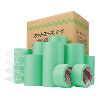 【養生テープ】 カットエースFG 床養生用 グリーン 幅50mm×長さ25m 光洋化学 1セット（90巻：30巻入×3箱）
