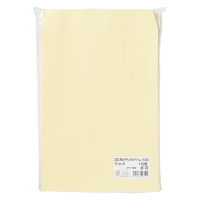 ムトウユニパック ナチュラルカラー封筒 角2（A4） クリーム　テープ付 100枚