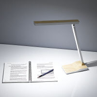 スタンドライト 5W 木目 調光付 ナチュラル 茶 SDLE05N14NA 1個 ヤザワコーポレーション