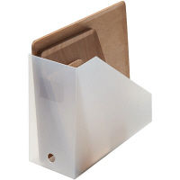 Like-it（ライクイット） ファイルボックス MX-29 ワイド ホワイト 吉川国工業所