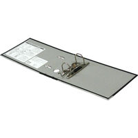 レバー式アーチファイル　A5ヨコ　背幅50mm　10冊　ブラック　SGLAFA5EBK　ハピラ