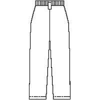 KAZEN（カゼン） レディスパンツ ホワイト 5L 820-40 1着（直送品）