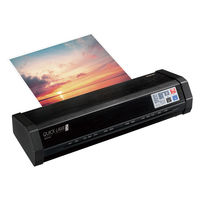 ナカバヤシ パーソナルラミネーター クイックラミ ネクスト ブラック 4本ローラー A3 QLN-01A3BK