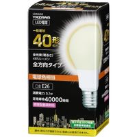 ヤザワコーポレーション 一般電球形LED電球 40W相当 電球色 全方向タイプ LDA5LG3 1個