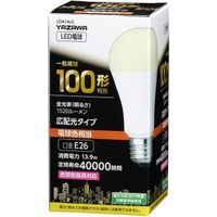 ヤザワコーポレーション 一般電球形LED電球 100W相当 電球色 広配光タイプ LDA14LG 1個