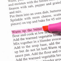 乾きにくいラインマーカー　ピンク　50本　アスクル  オリジナル