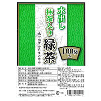 【水出し可】大井川茶園 水出し抹茶入り緑茶 1袋（100バッグ入）