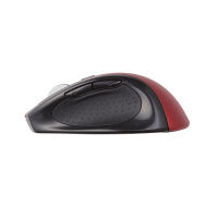 ワイヤレスマウス 無線 2.4GHz 5ボタン ブルーLED 静音 充電式 レッド M-A-BL07DBSRD エレコム 1個