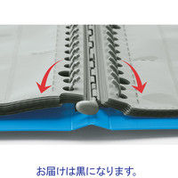 リヒトラブ(LIHIT LAB.) AQUA DROPs 名刺帳交換式 黒（ブラック）A5043-24 1セット（3冊：1冊×3）