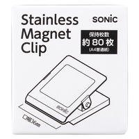 ソニック ステンレスマグネットクリップ M CP-1094 1箱(10個入)