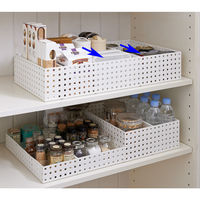 Like-it（ライクイット） ブリックス 350ワイドL ホワイト 9046 1セット（5個：1個×5） 吉川国工業所