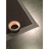 【養生テープ】ダイヤテックス パイオラン つや消しテープ 影武者 MT-08-BK 黒 幅50mm×長さ25m巻 1箱（30巻入）