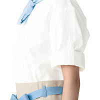 KAZEN（カゼン） コックシャツ七分袖 ホワイト 3L APK210-C/10 1着（直送品）