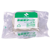 【ガムテープ】 布粘着テープ No.102N 0.3mm厚 黄土 幅60mm×長さ25m ニチバン 1箱（24巻入）