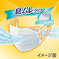 ユニ・チャーム　超快適マスク 息ムレクリアタイプ　小さめサイズ　ホワイト　1袋（5枚入）