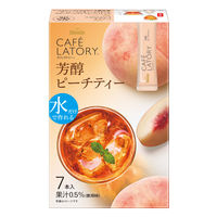 味の素AGF カフェラトリー スティック 芳醇ピーチティー 1セット（42本：7本入×6箱）