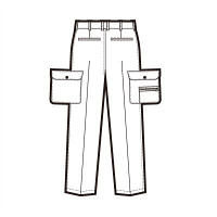 アイトス カーゴパンツ（2タック） ネイビー 79cm AZ-6664-008 1着（直送品）