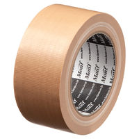 【ガムテープ】 布テープ 0.2mm厚 無包装タイプ 幅50mm×長さ25m No.8015 茶 古藤工業 1セット（150巻入）