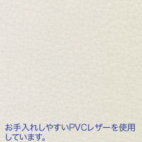 【車上渡し】アール・エフ・ヤマカワ　シンプルソファ　2人用　アイボリー　1脚　（直送品）
