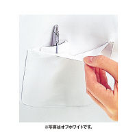 KAZEN メンズ診察衣シングル型長袖サックスブルー(水色) L 250-91 1枚　白衣　ドクターコート（直送品）