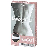 腰部固定帯/腰サポーター　マックスベルトショート　S　324101　1個　日本シグマックス コルセット 腰痛ベルト