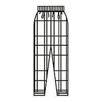 KAZEN 患者衣スラックス （検査着 検診衣） 男女兼用 ベージュ SS 286-23（直送品）