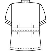 KAZEN レディス医務衣半袖 （ナースジャケット） 医療白衣 ピンク M 360-33（直送品）