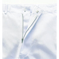 KAZEN メンズスラックス 医療白衣 ホワイト W105cm 430-90（直送品）