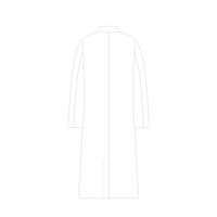 住商モンブラン 51ー611 白 M 1枚 8-5385-12　白衣　ドクターコート（直送品）