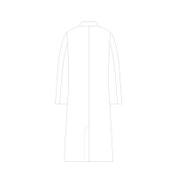 住商モンブラン 51ー615 白 3L 1枚　白衣　ドクターコート（直送品）