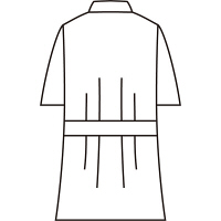 住商モンブラン ケーシー（メンズ・半袖） 医務衣 医療白衣 白 3L 52-602（直送品）