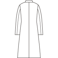 住商モンブラン 71ー065 ピンク L 1枚　白衣　ドクターコート（直送品）