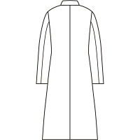 住商モンブラン 71ー075 ピンク M 1枚　白衣　ドクターコート（直送品）