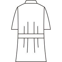 住商モンブラン ケーシー（メンズ・半袖） 医務衣 医療白衣 グレー LL 72-716（直送品）