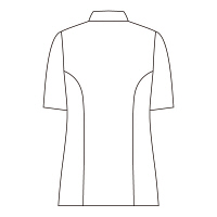 住商モンブラン ナースジャケット（半袖） 医療白衣 レディス 白/ピンク LL 73-1542（直送品）