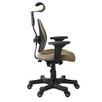 DUOREST（デュオレスト）　DR-7501SP　肘付　ブラウン　DR-7501SP　C001ABN1　1脚　（直送品）