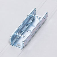 アスクル　パイプ式ファイル　A4タテ　両開き　とじ厚30mm　背幅46mm　ブルー　青　ユーロスタイル  オリジナル