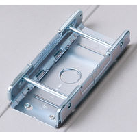 アスクル　パイプ式ファイル　A4タテ　両開き　とじ厚50mm　背幅66mm　レッド　赤　ユーロスタイル  オリジナル