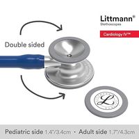 ソルベンタム 聴診器  リットマン カーディオロジーIV ステソスコープネイビーブルー　6154