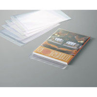 カクケイ 厚口OPP袋 0.06mm厚 テープ付き A4 透明封筒 1袋（100枚入）