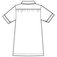 フォーク（FOLK） マタニティチュニック ホワイト M 8001FK-1　白衣（直送品）