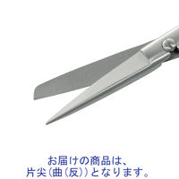 外科剪刀　ハズシ/片尖/曲（反）/140mm　MY-9132BM　メドライフ（直送品）