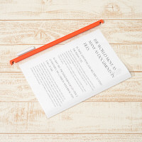 プラス　PP　ハンガーフォルダー　A4　オレンジ　1箱（60枚：10枚入×6袋）