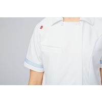 ルコックスポルティフ チェックテープジャケット ピンク 4L UQW1014　白衣（直送品）