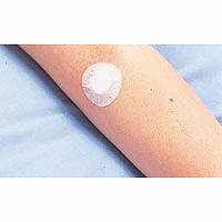 ニチバン インジェクションパッド（白タイプ） テープ直径30mm No.30 1箱（120枚入）