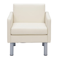 【アウトレット】アール・エフ・ヤマカワ コンパクトソファ 1人掛 アイボリー RFESF2-1WH-GZ 1脚　【終売品】