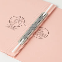 セキセイ　のびーるファイル　エスヤード　A4ヨコ　ピンク　10冊　AE-51F-21