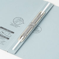 セキセイ　のびーるファイル　エスヤード　A5タテ　ブルー　10冊　AE-30F-10