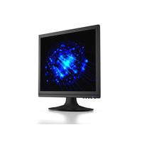 グリーンハウス 17インチスクエア液晶モニター GH-LCS17C-BK SXGA(1280×1024)/D-sub/DVI-D 1台